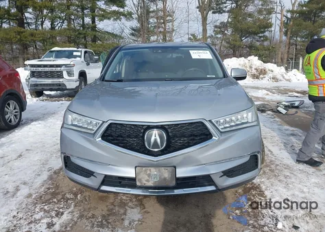 2019 Acura Mdx Tech Pkg из США, поврежденный, VIN 5J8YD4H58KL006386